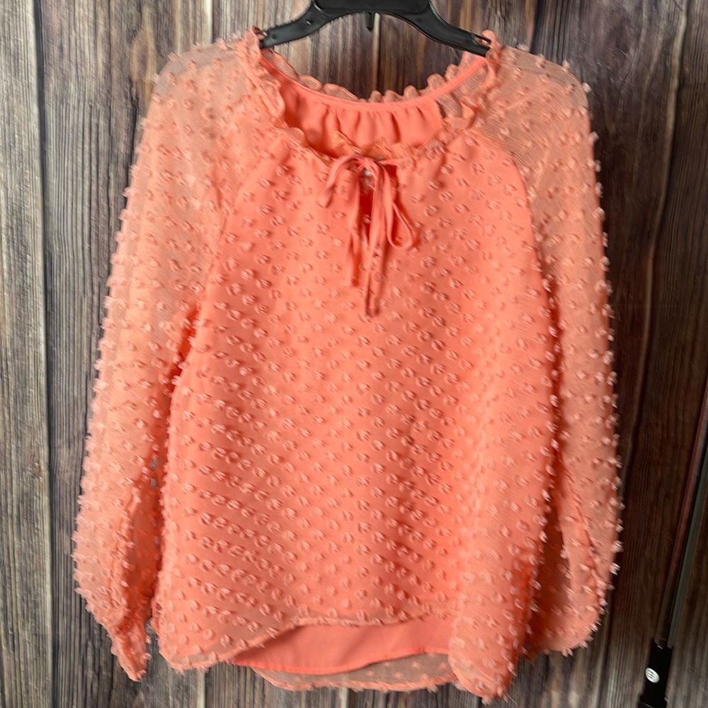 Cupio Coral Blouse